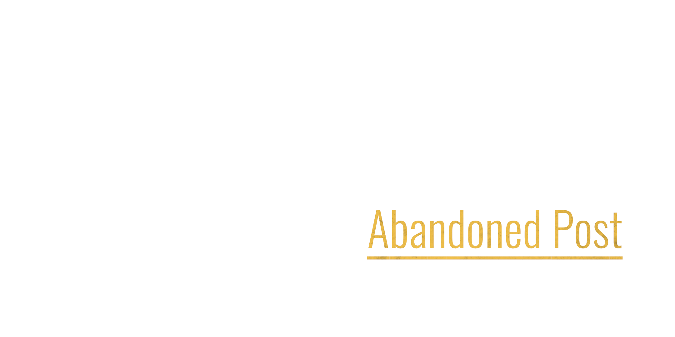 Fire Lookout: Abandoned Post