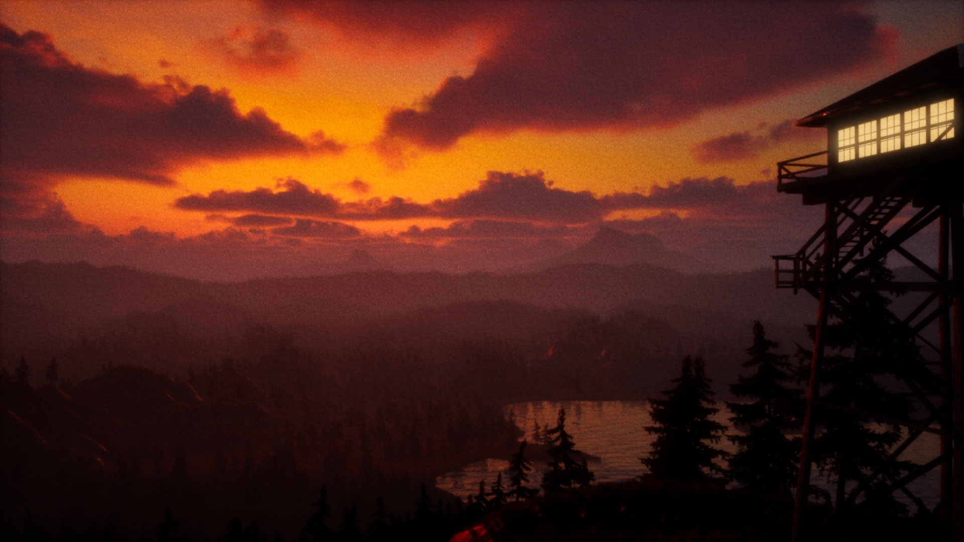 Fire Lookout trailer still